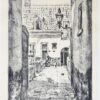 [Modern print, lithography] Gedempte sloot (The Hague), published ca. 1950.