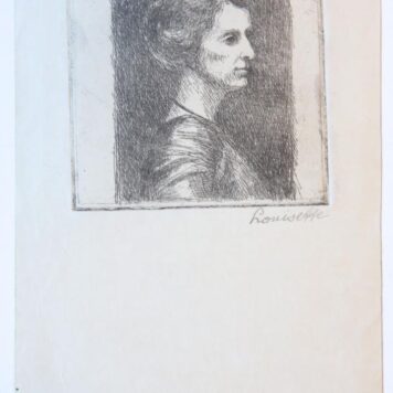 [Modern print, etching] Louisette, published before 1913.