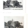 [Modern print, etching and drypoint] View on a small church (gezicht op kleine kerk), published 1912.