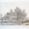 [Modern print, etching] Landscape with farm house beyond a canal (landschap met boerderij en water), published before 1913.