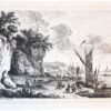 Italian coastal landscape (Italiaanse kust).