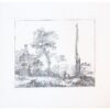 [Antique print, etching] Landscape [set: ZES LANDSCHAPPEN], published ca. 1781-1822.