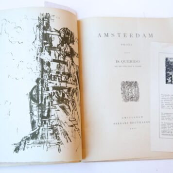 Amsterdam, proza door Is. Querido, met een litho van W. Wagner, Amsterdam, B. Houthakker, 1922.