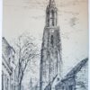 The church tower of Amersfoort (Kerktoren in Amersfoort).