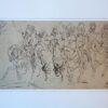 [Antique drawing] Military parade on horse (Militaire parade te paard), before 1936, 1 p.