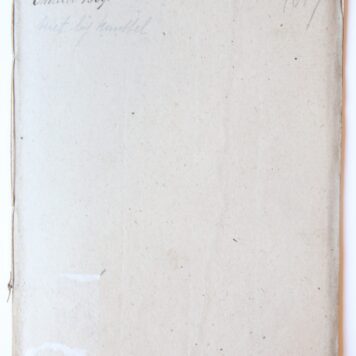Pamphlet. Copye van't vervolgh ofte Twede Deeldes Briefs D.P. Molinaei, Dienaer des Godlijcken Woorts inde Ghereformeerde kercke tot Parijs/ met voor-bedachten rade ende voor bedroch inden druk van Schiedam achter ghelaten, 1617, 24 pp.
