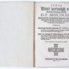 Pamphlet. Copye van't vervolgh ofte Twede Deeldes Briefs D.P. Molinaei, Dienaer des Godlijcken Woorts inde Ghereformeerde kercke tot Parijs/ met voor-bedachten rade ende voor bedroch inden druk van Schiedam achter ghelaten, 1617, 24 pp.