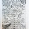 [Antique print, etching and engraving] Comites Hollandiae et Seelandiae ['Principum Christianorum Stemmata ... nunc adiecto stemmate Othomanico'] (Stamboom van de graven van Holland en Zeeland). 1608-1610