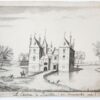 [Antique drawing] Huis te Spangen in Welstant 1550, after 1730.