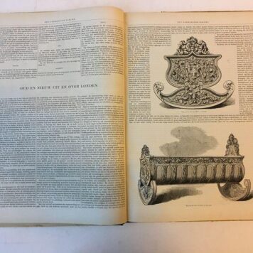 Het Londensche Nieuws; gedurende de tentoontselling van 1851 - 200 pagina's - hardcover - 38.5 x 28 cm.