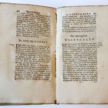 Hedendaagsche historie of tegenwoordige staat van alle volkeren, VIII deel, behelzende (...) 't Duitsche Keizerrijk (...) Opper-Saxische, Neder-Saxische, Westphaalsche en Nederrynsche Kreitsen. Amsterdam, Tirion, 1736.