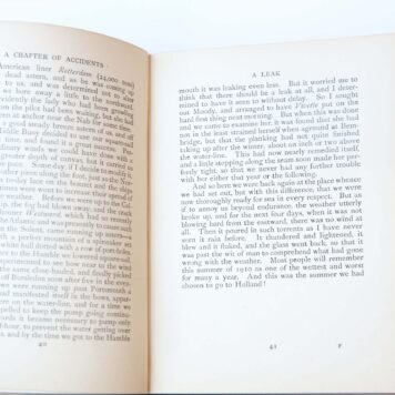 Through Holland in the Vivette. The cruise of a 4-tonner from the Solent to the Zuyder Zee, through the Dutch waterways. Londen: Seeley, 1913.