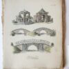 Magazijn van Tuin-sieraden, unbound, 1802, 10 pp text and 33 numbered plates.