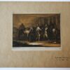 Mezzotint in meerdere kleuren/Mezzotint in more colors: Two genre prints (Twee prenten: Pratende boeren en Oosters geklede mannen).