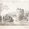 Etsen/Etchings: Various views of the Rhine (complete set) (Diverse gezichten aan de Rijn).