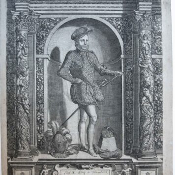[Portrait print, engraving] Charles IX of France/Karel IX van Frankrijk, 1603.