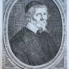 [Engraving, portrait print] Portrait of Petrus Purmerent (at 76?), Roman Catholic priest, 1650-1700..