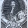 [Etching and engraving, portrait print] CHARLES II KING OF ENGLAND..., 1736.