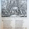 [Satirical print/spotprent] Het beest van Babel is aan 't vluchten, published 1689.