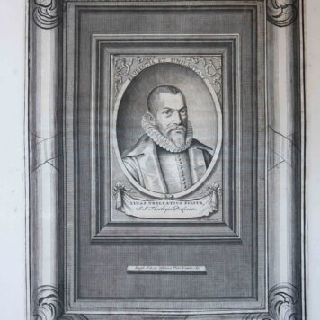 [Portrait print theologian Lucas Trelcatius] LUCAS TRELCATIUS FILIUS, 1715-1716.