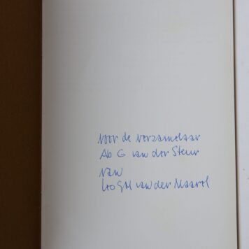 En beginnen kan 't verwond'ren..., dichtbundel Leo van der Marel, 1974, 21 pp. Zonder nummer. Totale oplage 150 stuk.
