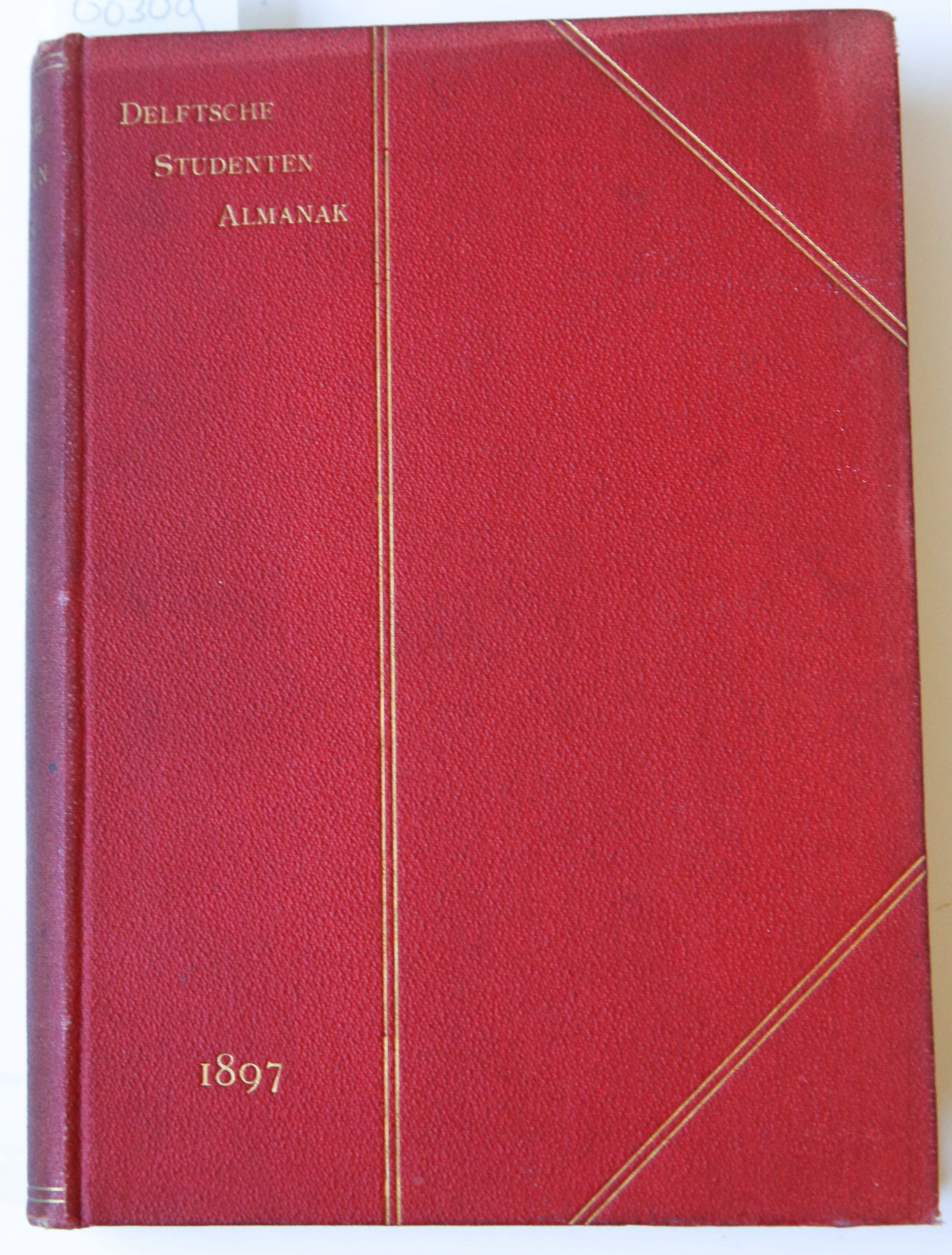 Delftsche Studenten-Almanak 1897, J. Waltman jr. Delft 1897, 375 pp.