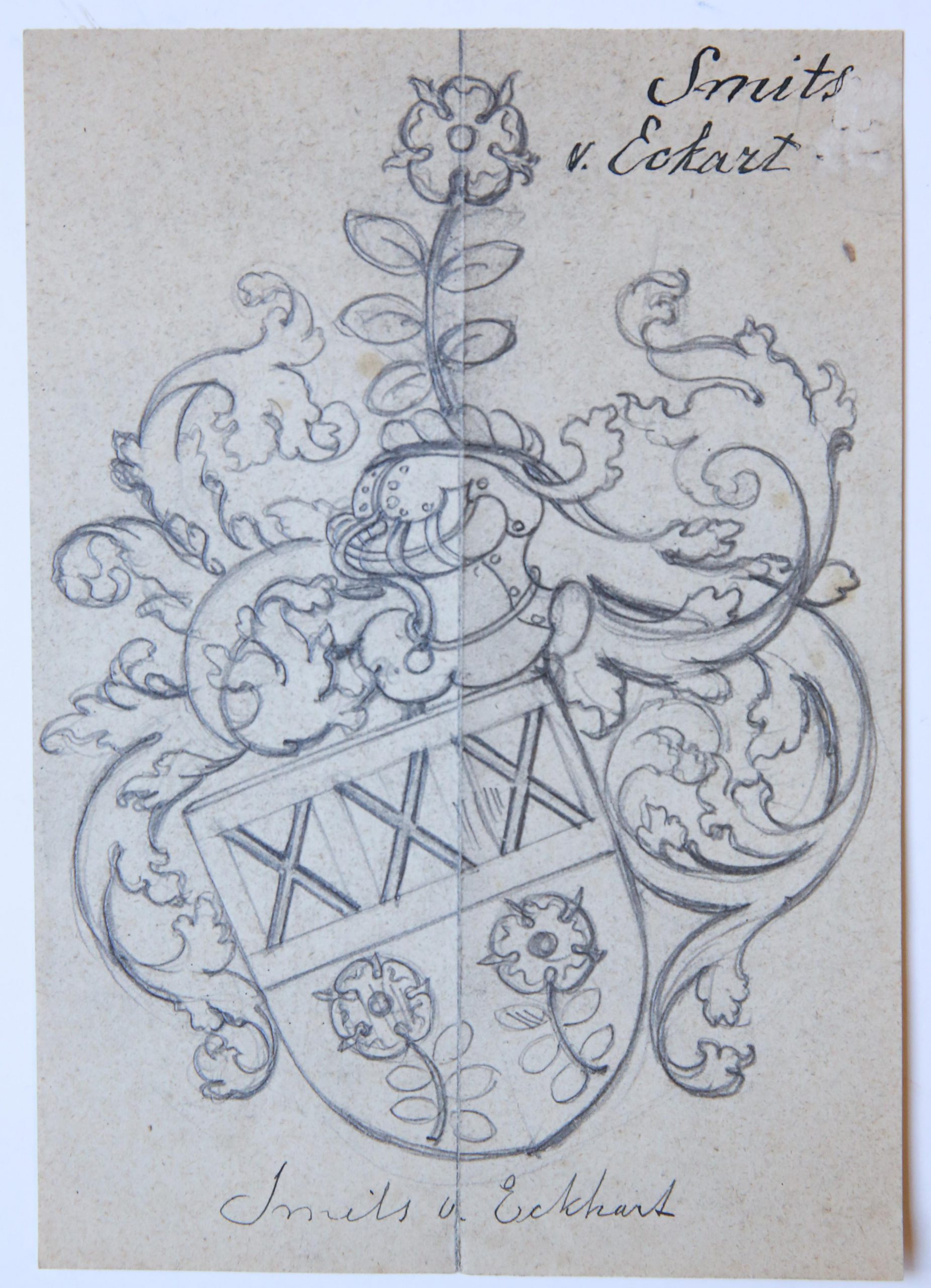 Ontwerp Wapenkaart/Coat of Arms: Smits van Eckart.