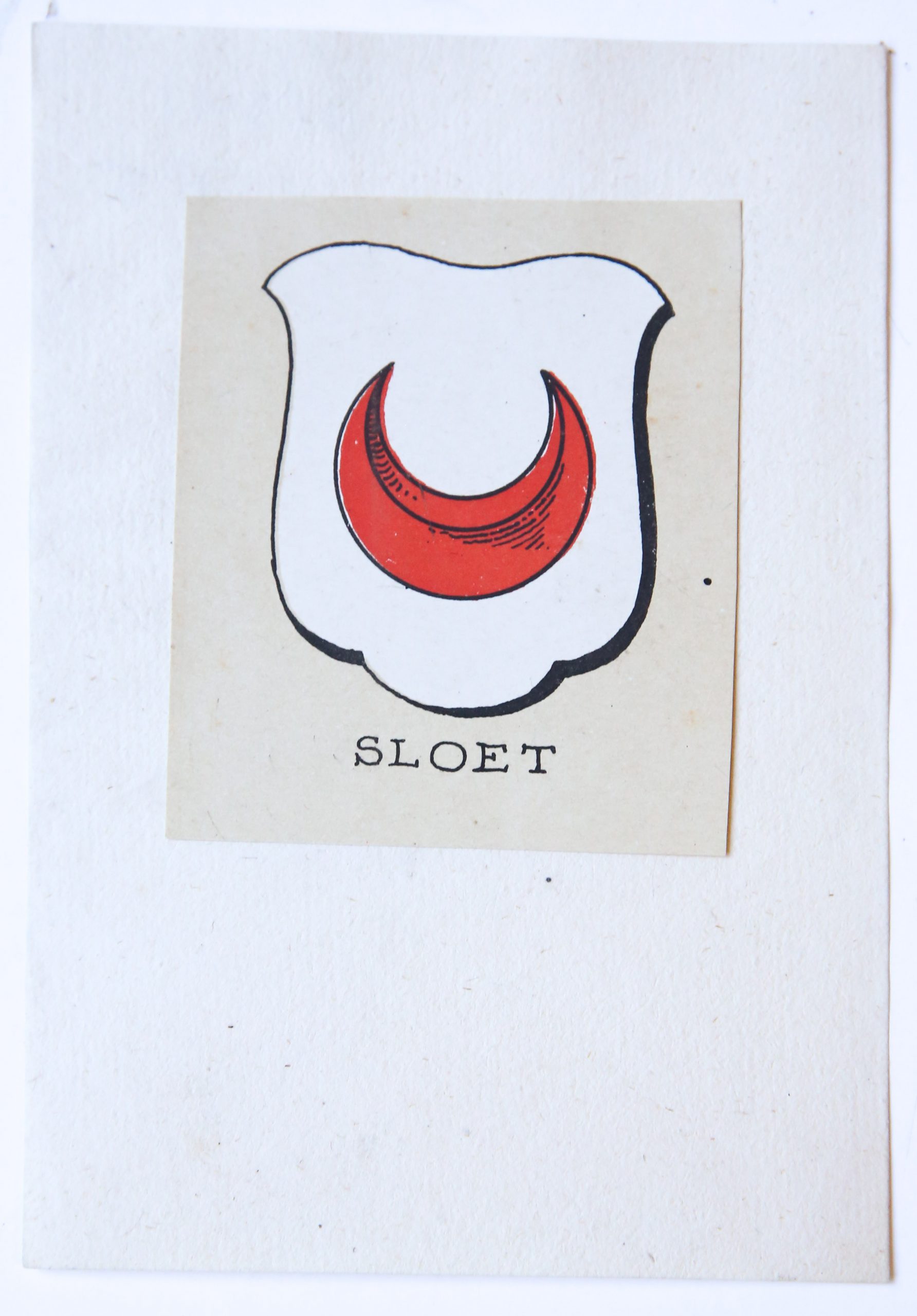 Wapenkaart/Coat of Arms Sloet.