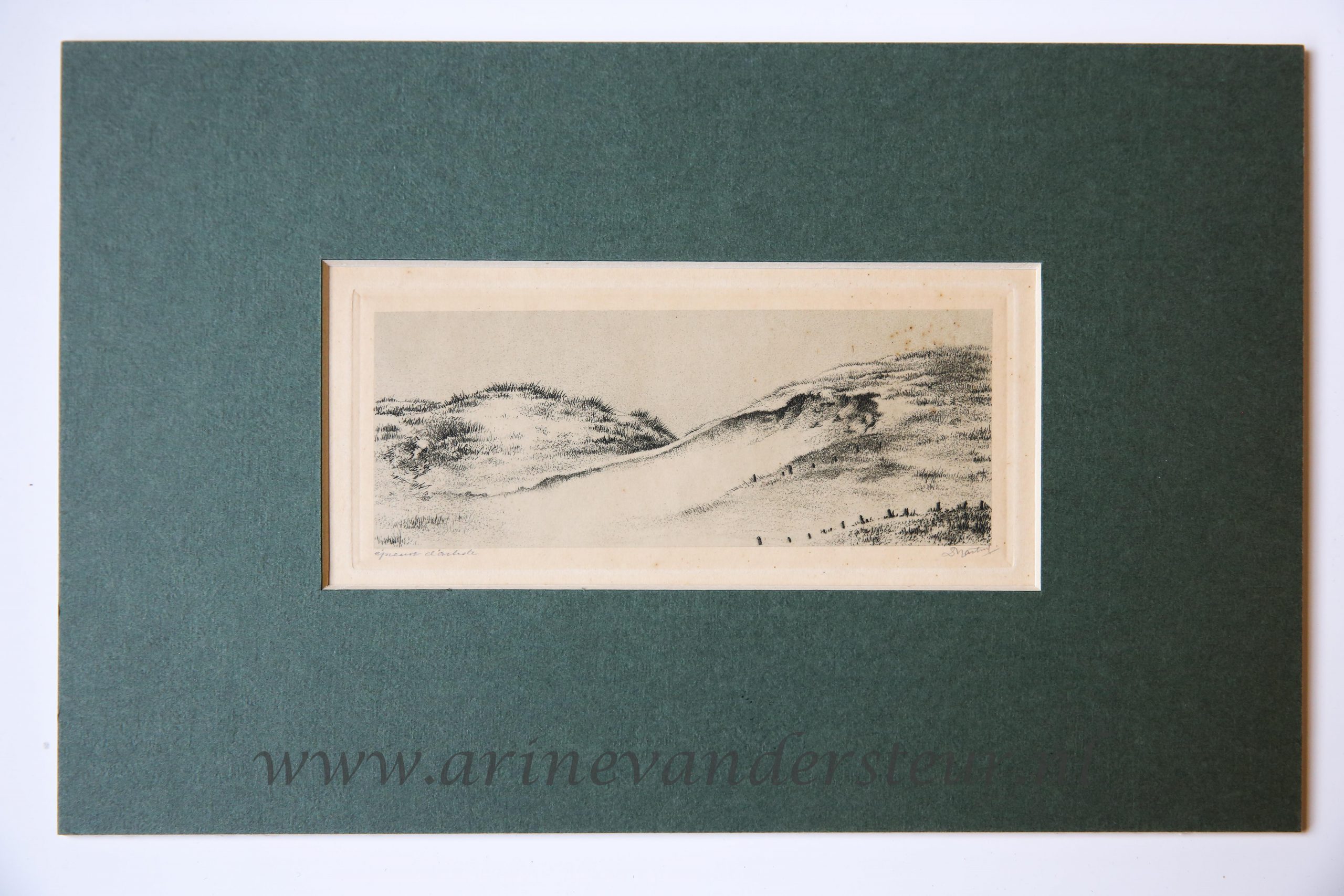 [Modern print, etching/ets] Dune Landscape/Duinlandschap, published ca. 1920/40.