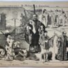 [Original lithograph/lithografie by Johan Braakensiek] De Mikado te Amsterdam, 6 November 1887, 1 pp.