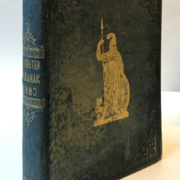 Utrechtsche Studenten Almanak 1883, Utrecht, 356 pp [missing titlepage].
