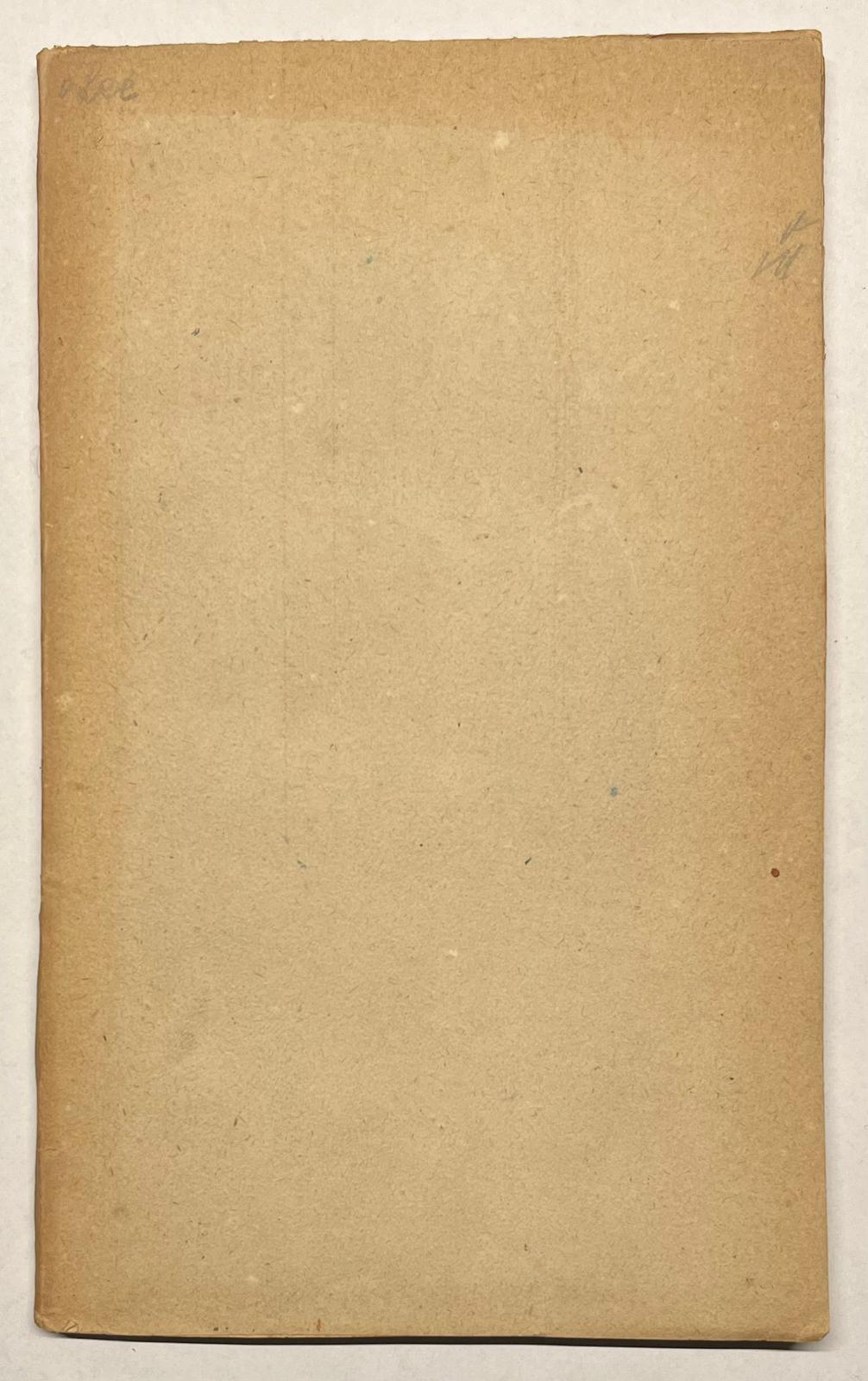 Printed publication, 1869, Stamp Tax | De Nieuwsbladen en het Zegelregt, Gebr. Belinfante, 's-Gravenhage, 1869, 102 (2) pp.