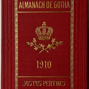 Heraldry I Almanach de Gotha, Justus Perthes, Gotha, 1910, 1224 pp.