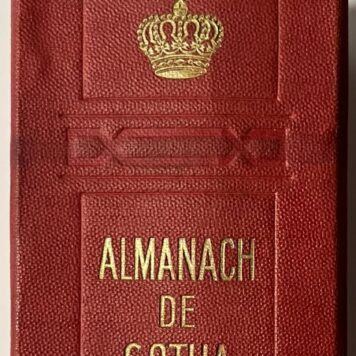 Heraldry I Almanach de Gotha, Justus Perthes, Gotha