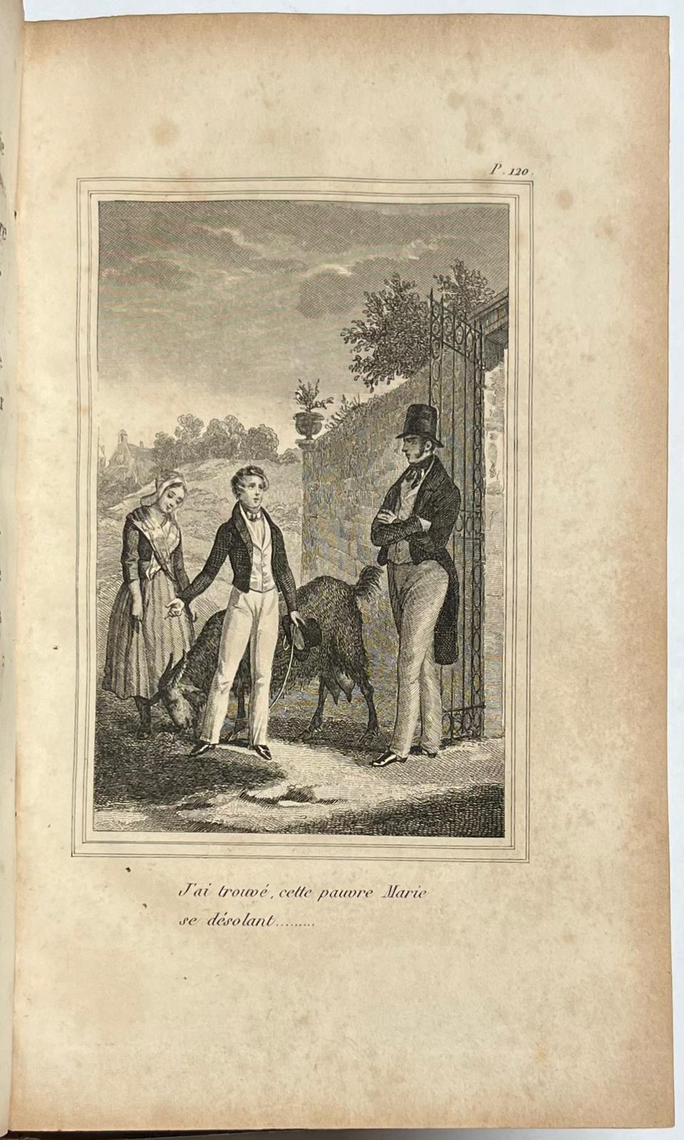 Literature, 1839, French | Études et Plaisirs, petites histoires Par Mlle A. Dubois de Thainville. Avec Gravures. Paris, Lehuby, 1850, 296 pp.