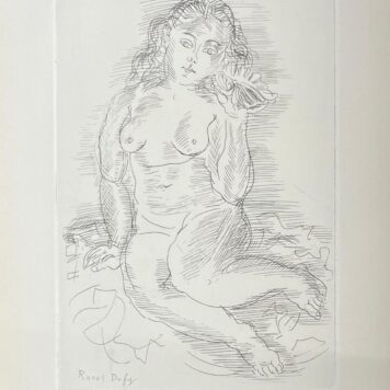 Rare, 1930, First Edition | Raoul Dufy. Par Marcelle Berr de Turique. Librairie Floury, Paris, 1930, 288 pp.