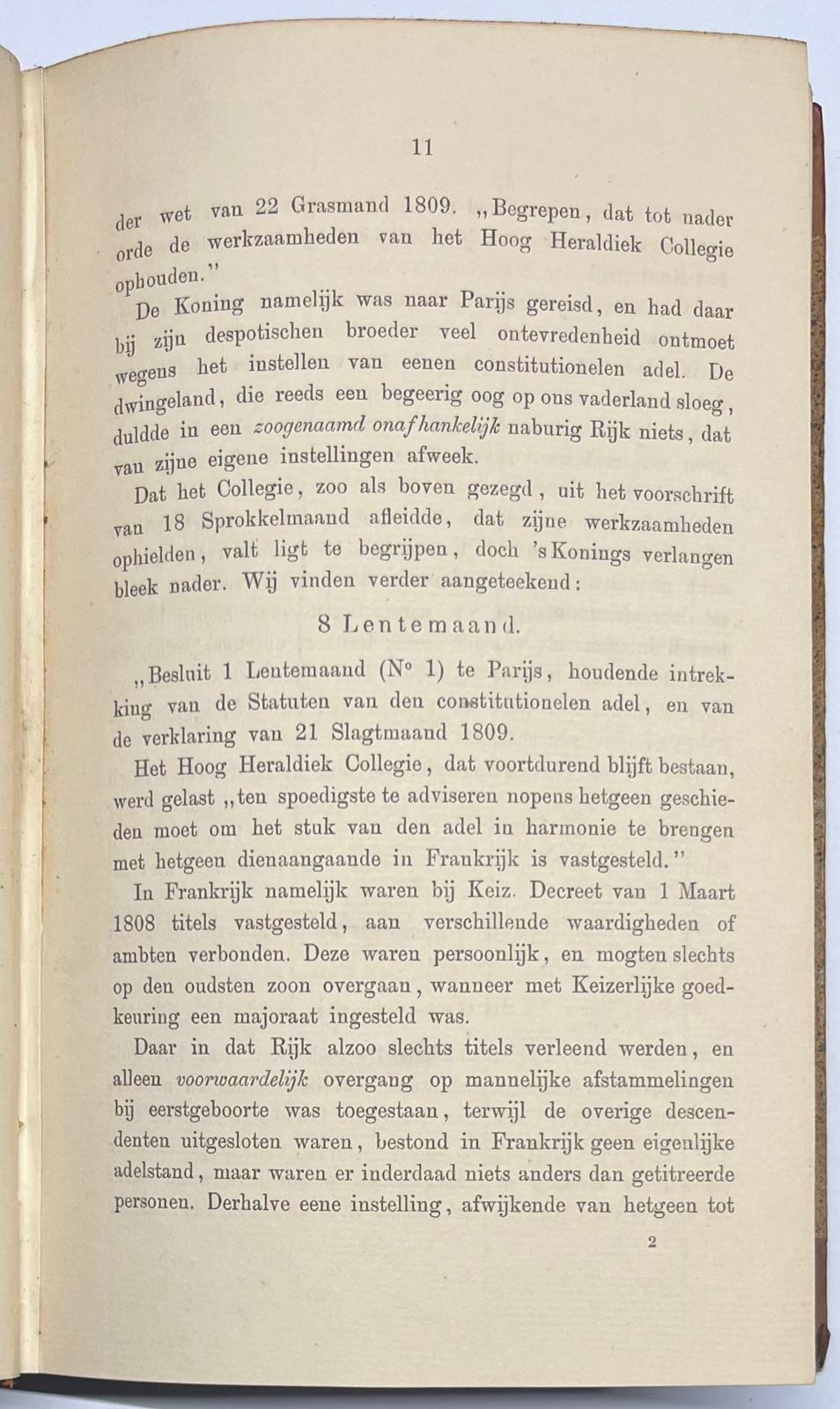 Heraldry, 1884-85, Magazine | De Nederlandsche Heraut. Tijdschrift op het gebied van Geslacht-, Wapen- en Zegelkunde.