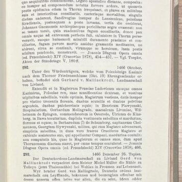 Heraldry, 1911, Mallinckrot | Urkundenbuch der Familie von Rallinckrodt, als manuskript gedruckt. I. Band. Bonn, Carl Georgi, 1911, (19)479 pp.