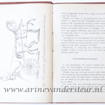 [Antique book, coach men, driver instructions] Het van den bok rijden. Grondig onderricht voor koetsiers en houders van equipage. Zwolle, v. Hoogstraten & Gorter, 1873.