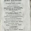 [Dissertation 1823] Specimen juridicum inaugurale de jure gratiae [...] Groningen wed. M.J. van Bolhuis 1823, 8+123+[4] pp.