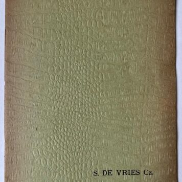 Stellingen [...] Zaandam H. Kruijver 1899