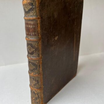 [Rare literature, poetry, 1757] Gedichten. Amsterdam, Jakobus van Hoogstraten, 1757, [30] 213 [5] pp.
