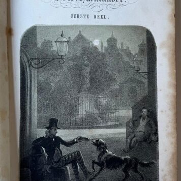 [Literature 1853] Lotgevallen van Eugenius Stillfried. Vertaald uit het Duits. Utrecht, D. Post Uiterweer,1853, 3 parts, 8, 326; [4] 4, 312; [4] 4, 295 pp.