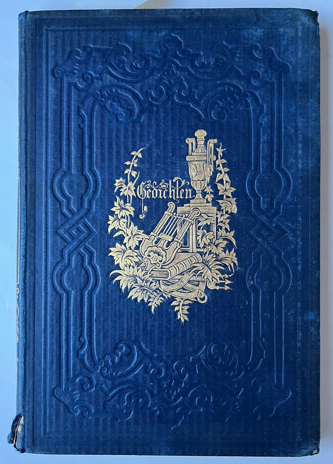 [Literature 1854] Verspreide gedichten. Schiedam, H.A.M. Roelants, 1854, [7]163 [1] pp.