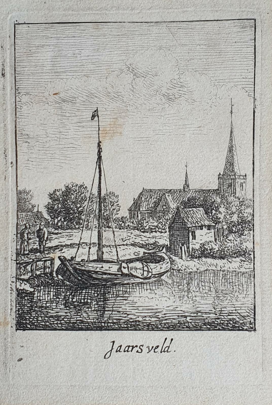 [Original etching, ets] J. v. Almeloveen after H. Saftleven. The village of Jaarsveld, published 1650-1700 .