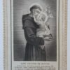 [Devotional print, canivet] C. Letaille / E. Boumard SAINT ANTOINE DE PADOUE, 19th century.