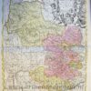[Antique print; cartography/cartografie] The states of Savoy, Piedmont and Nice, published ca. 1700.