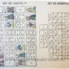 [Antique game, card games, colored] Jeu de Cartes / Jeu de dominos, published ca. 1850.