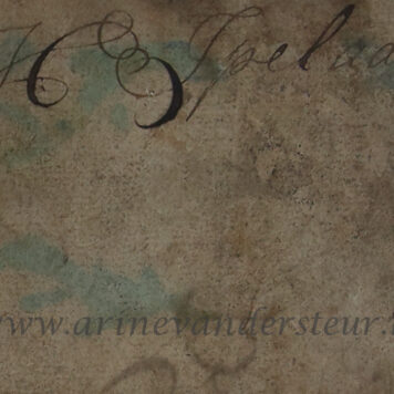 [Nieuwjaarswensch / New Year Wishes, 1773] Hendrikje Ipelaar. Wish card for New Year, dated 1773, 1 p.