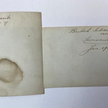 QUANT, DE; INDIE, ONDERWIJS, MAURENBRECHER--- 'Gedenkboek Nicolaas Beets', gebruikt als aantekenboek en verjaarskalender door mej. Ch.H. de Quant, bijgehouden ca. 1894-ca. 1904. Gedrukt boek met handschrift aantekeningen.